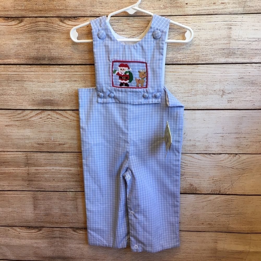 NEW WITH TAGS ZUCCINI ROMPER WITH INTERCHANGEABLE‎ SANTA & JEEP FRONTS